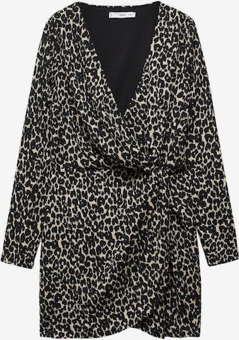 Robe 'Margaret' MANGO en noir : devant