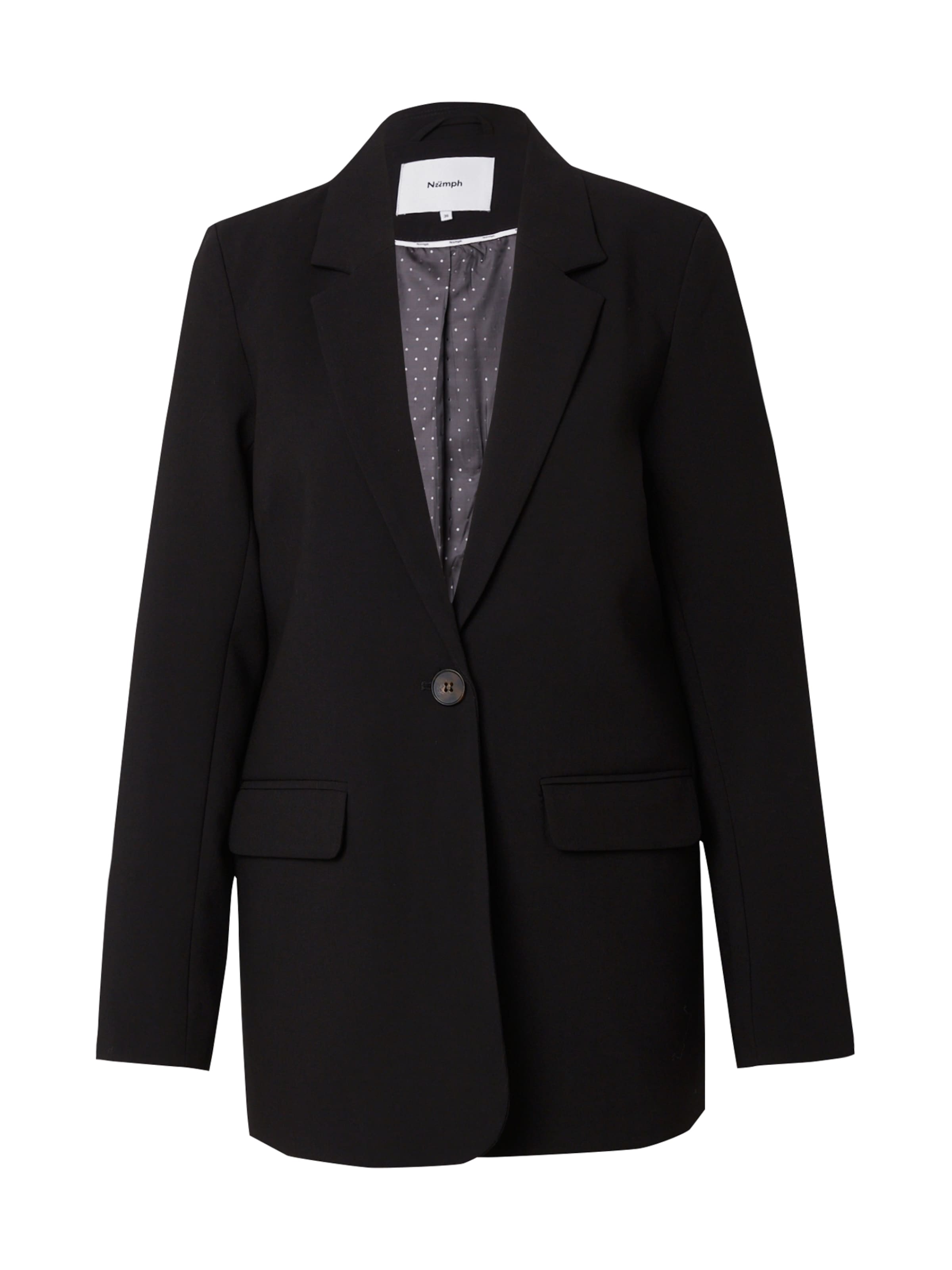 Blazer 'Ronja' di NÜMPH in nero: frontale