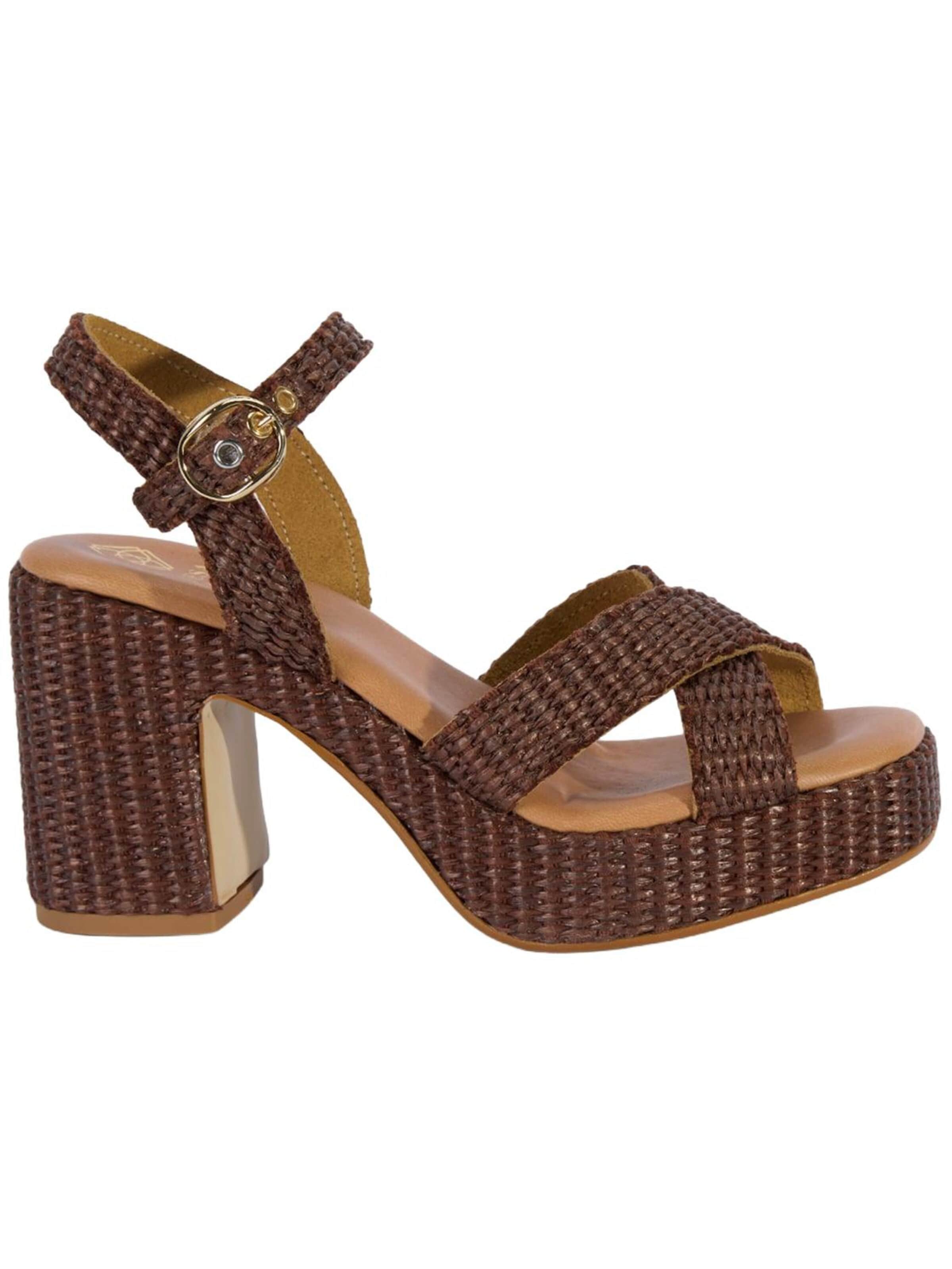 Desa Sandal 'Plateau-Sandalen' in Brown