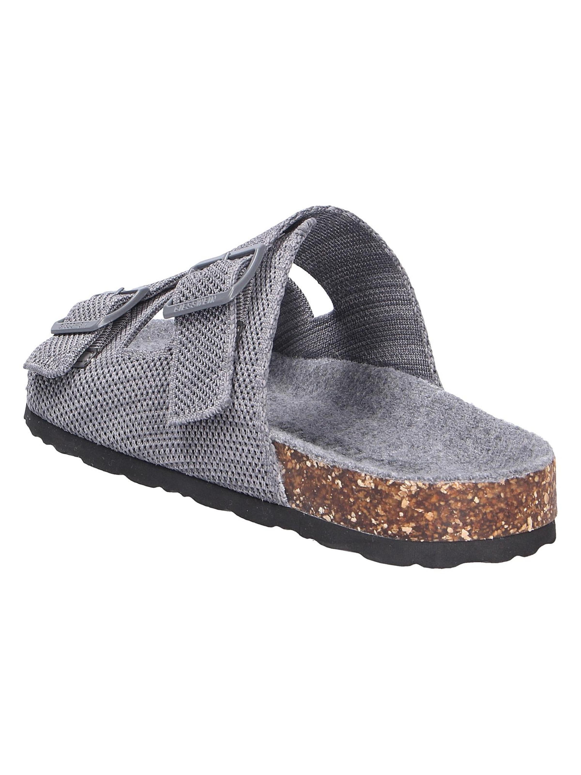 GIESSWEIN Hausschuh 'MERINO SLIDES'‌‌‌‌‌‌‌‌ in Grau