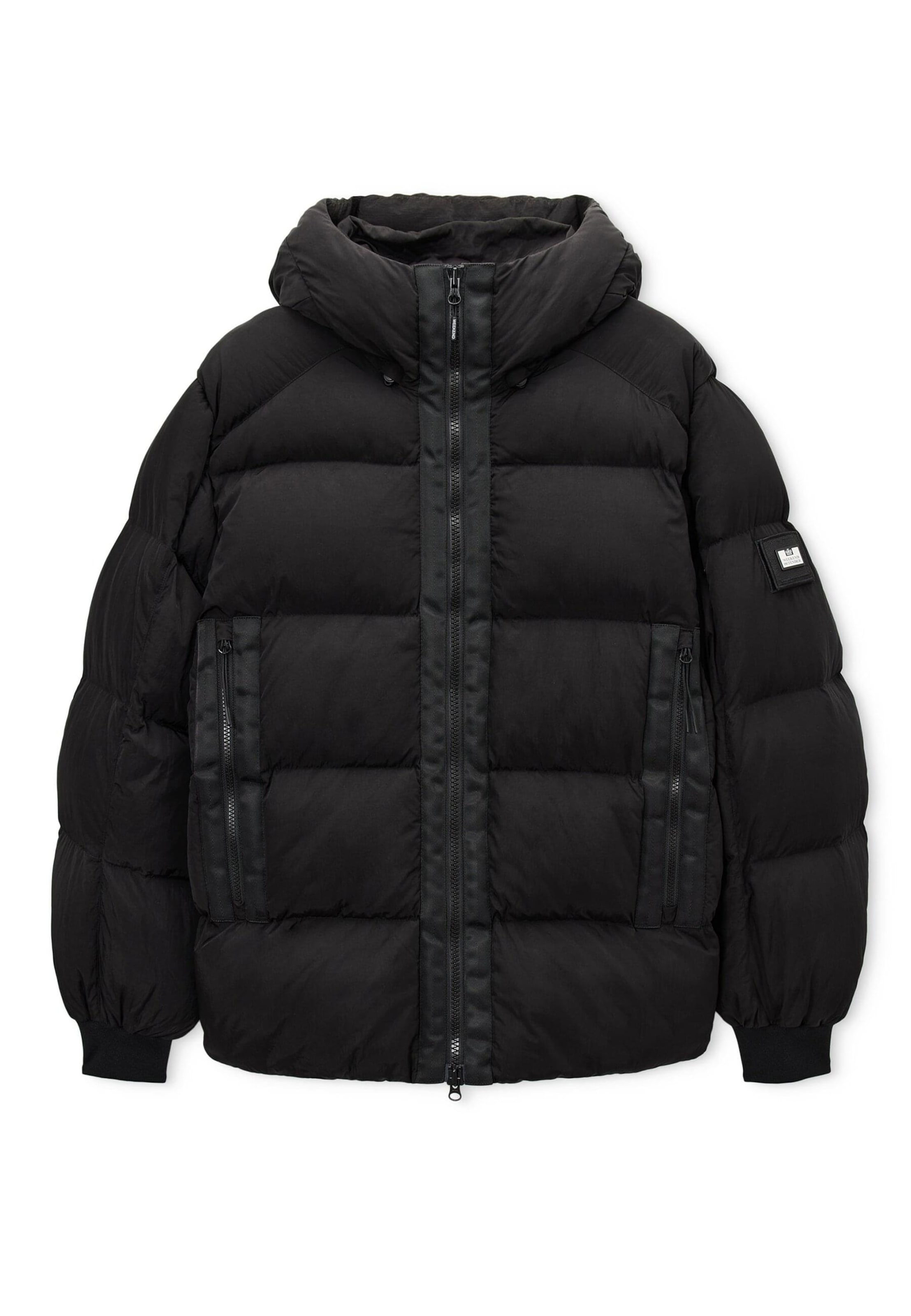 Weekend Offender Jacke 'Amsterdam' in Schwarz: Vorderseite