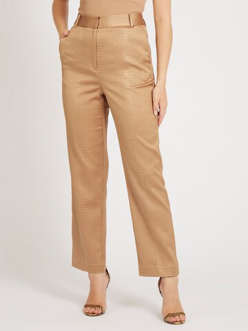 GUESS Loosefit Hose in Beige: predná strana