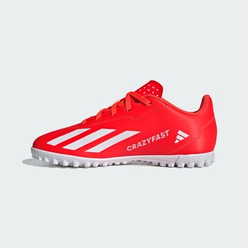 ADIDAS PERFORMANCE Athletic Shoes 'X Crazyfast Club TF' in Red