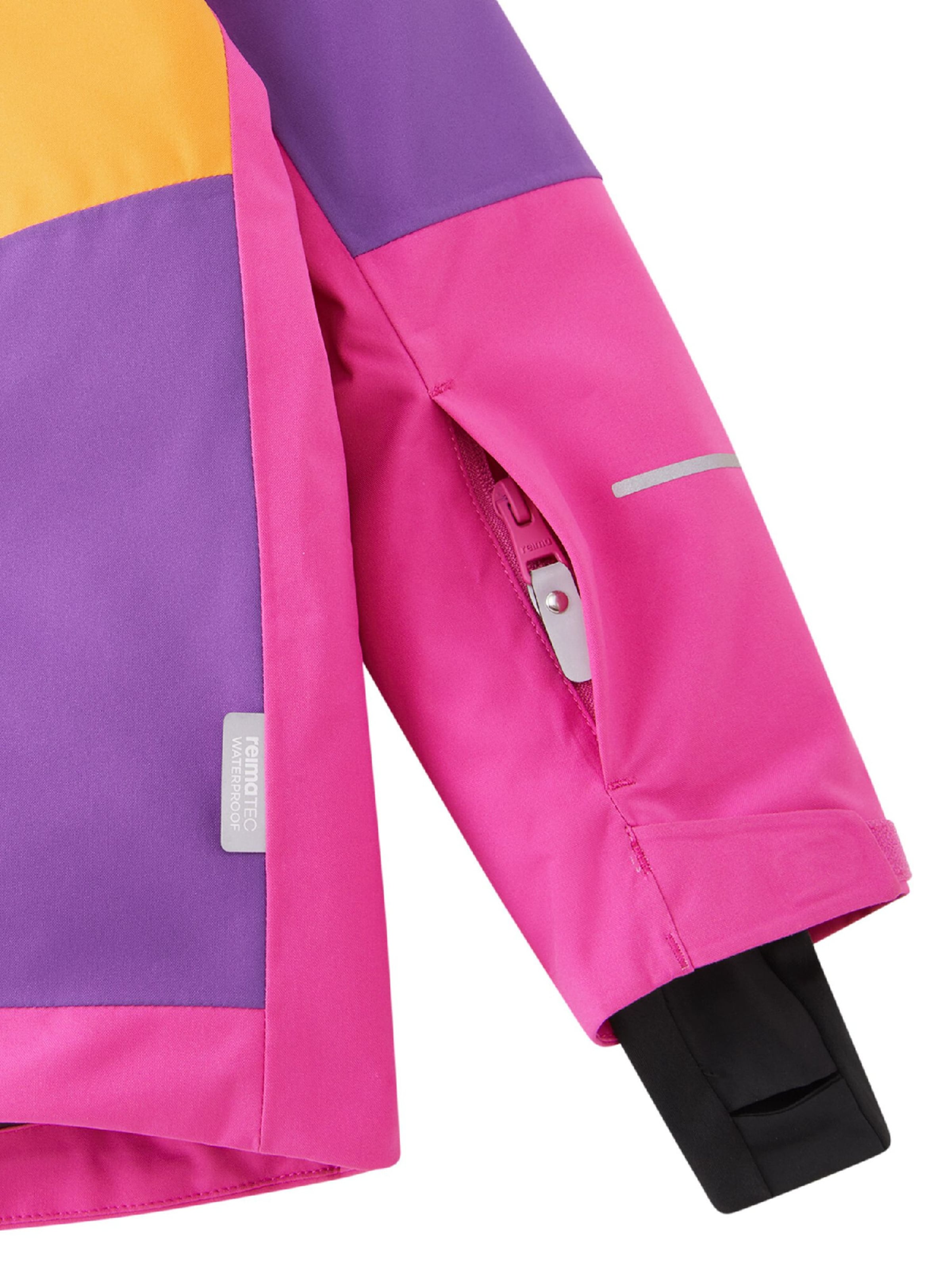 Reima Winterjas 'Rautas' in Roze: zijkant