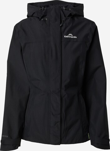 Veste outdoor 'Bealey' Kathmandu en noir : devant