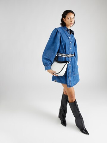 KARL LAGERFELD JEANS Shirt Dress in Blue