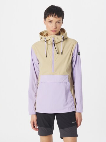 ICEPEAK Outdoor Jacket 'AALENA' in Beige: front