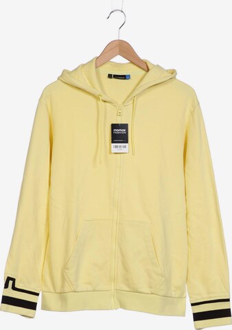 J.Lindeberg Sweatshirt & Zip-Up Hoodie in M in Yellow: front