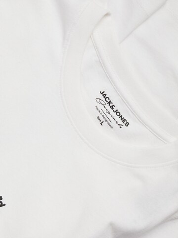 T-Shirt 'Silverlake' JACK & JONES en blanc