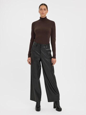 VERO MODA Wide Leg Bukser 'OLIVIA' i sort