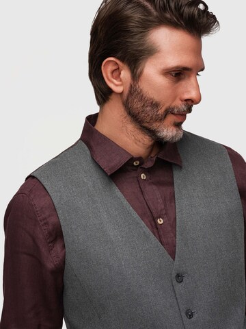 Ombre Gilet in Grijs