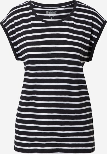 ESPRIT T-shirt i svart / vit, Produktvy