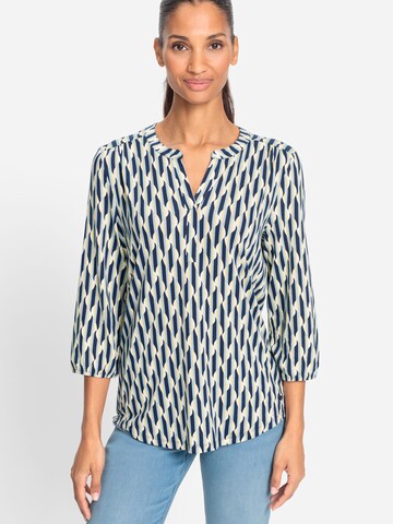 Olsen Shirt in Geel: voorkant