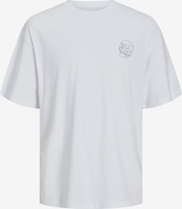 JACK & JONES Тениска 'Levi' в бяло: отпред