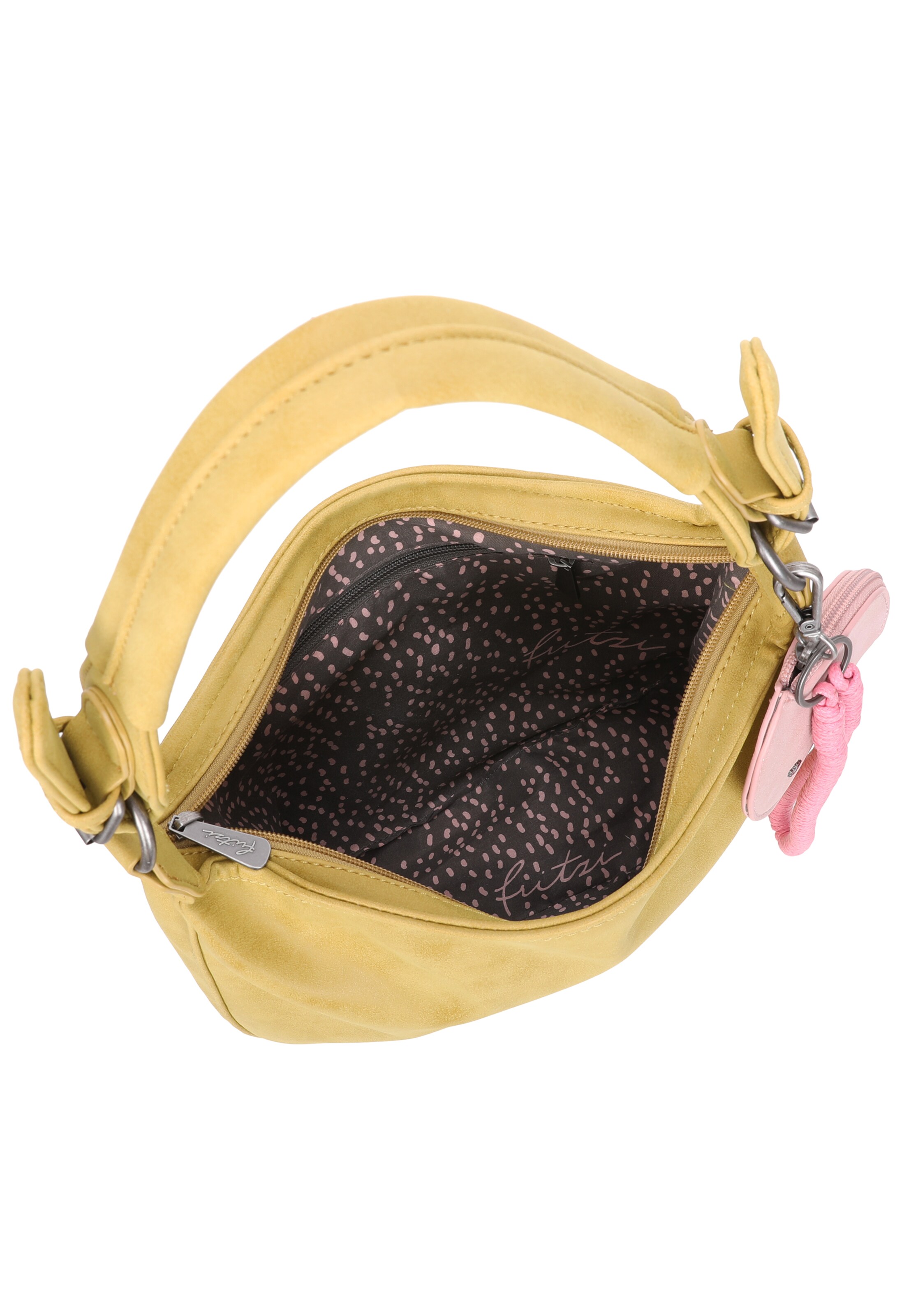 Fritzi aus Preußen Shoulder Bag 'Fritzi Hobo' in Yellow