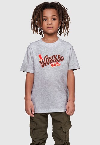 T-Shirt 'Willy Wonka - Bar' ABSOLUTE CULT en gris : devant