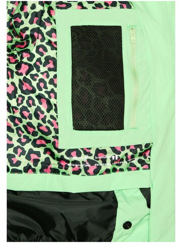 CHIEMSEE Athletic Jacket ' mit abnehmbarer Kapuze ' in Green