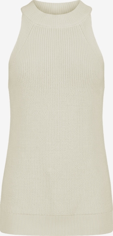 Imily Bela - Top de punto en beige: frente