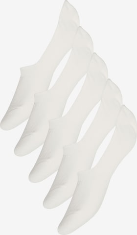 VERO MODA Ankle Socks 'CINDY' in White: front