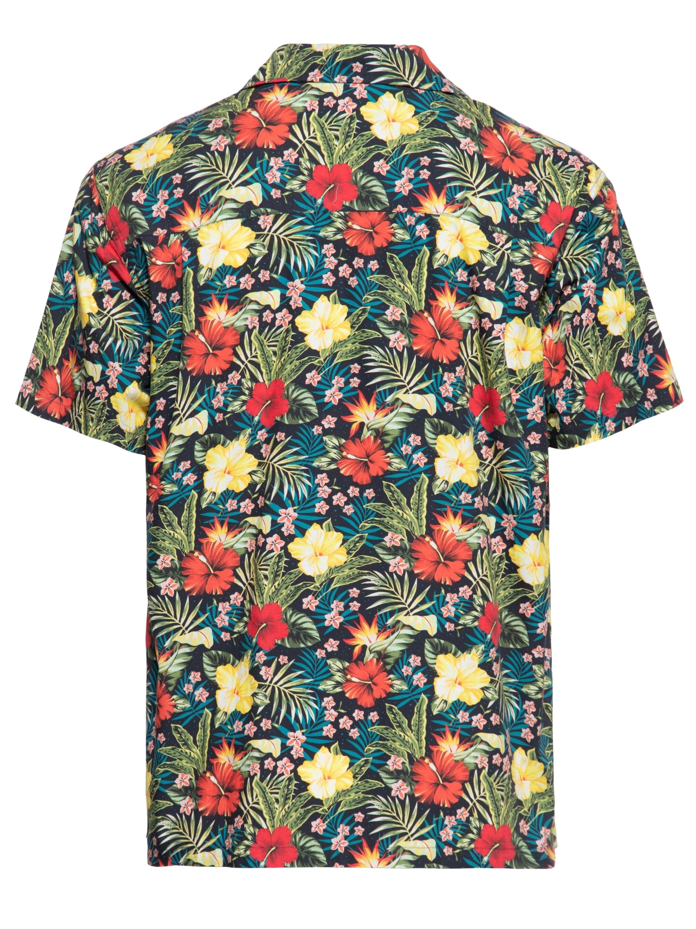 King Kerosin Regular Fit Hemd‌‌‌‌‌‌‌‌‌ in Schwarz