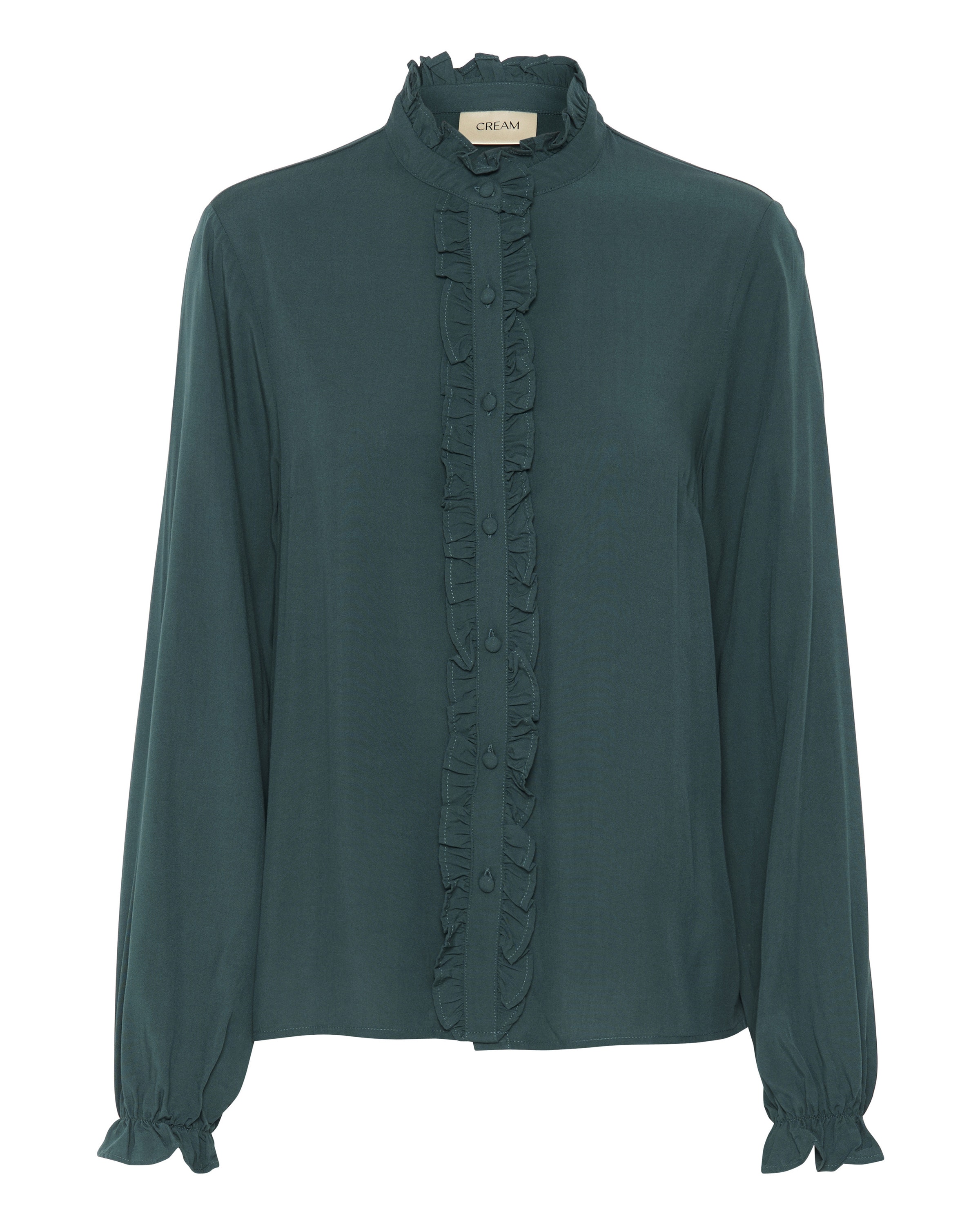 Camicia da donna 'CR Venea' di Cream in verde: frontale