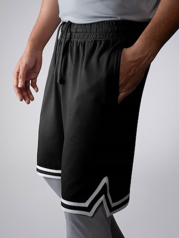 Boardshorts 'Pantoneclo Men’s Gym Shorts with Side Gasket' PANTONECLO en noir