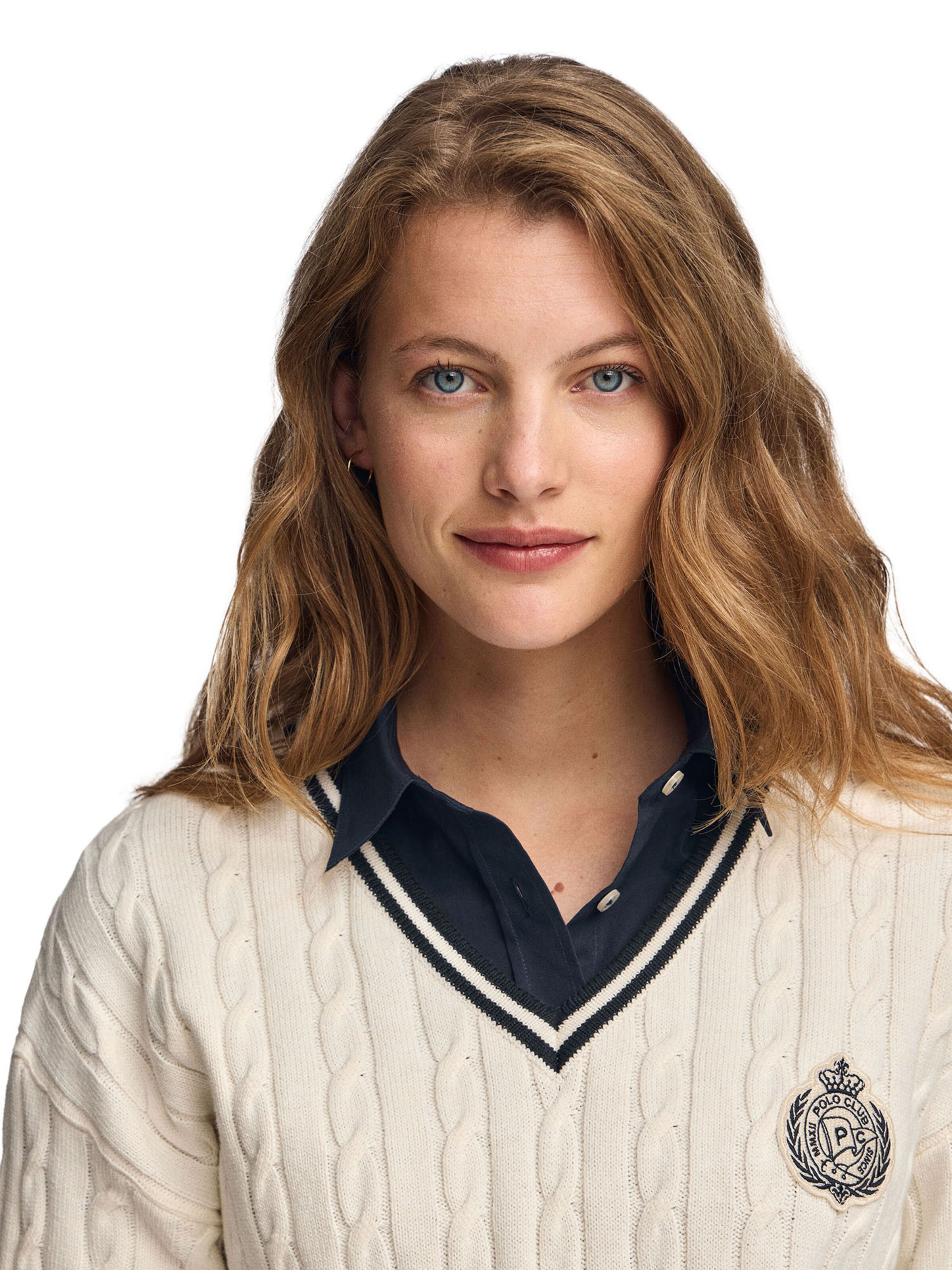 Polo Club Pullover in Beige