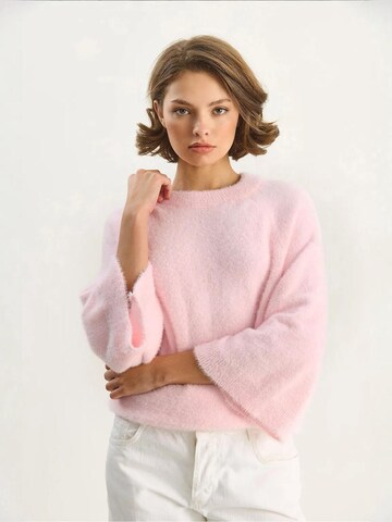 Bianco Lucci Pulóver 'Pullover' - rózsaszín