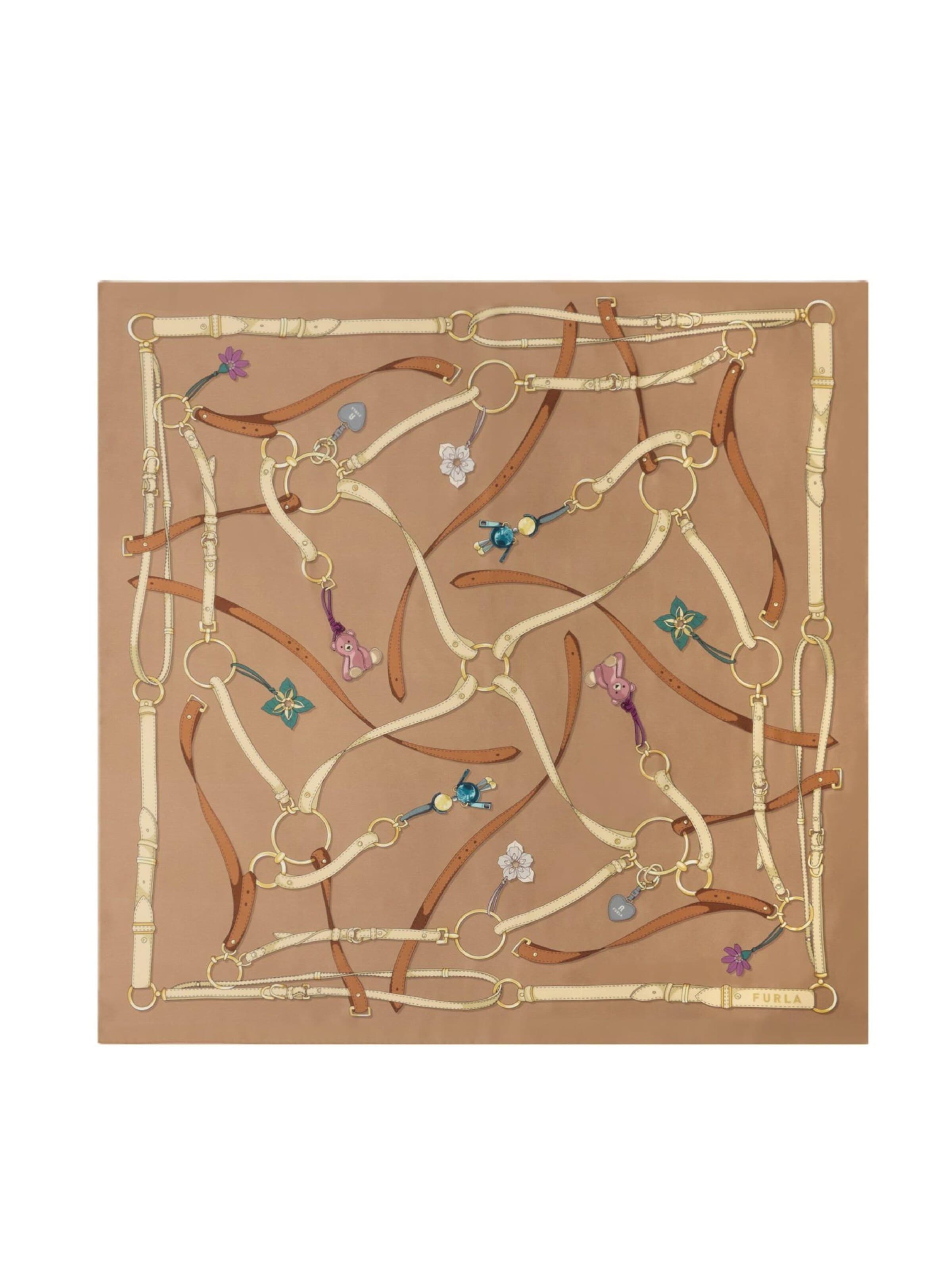 Sciarpa 'WT00021 BX4704' di FURLA in marrone: frontale