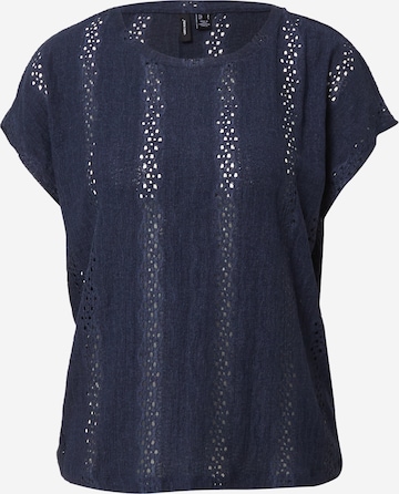 VERO MODA - Camiseta en azul: frente