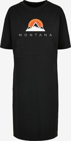 Merchcode Dress 'Montana' in Black: front