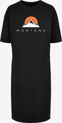 Merchcode Dress 'Montana' in Black: front