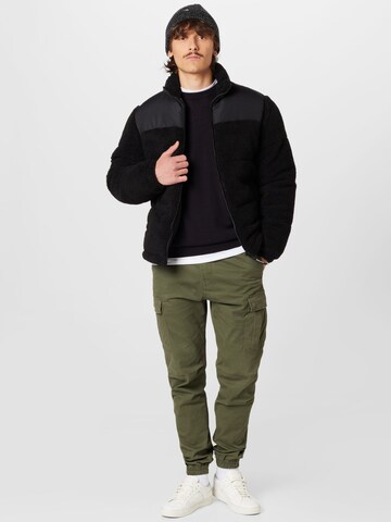 JACK & JONES Between-Season Jacket 'CHILI' in Black