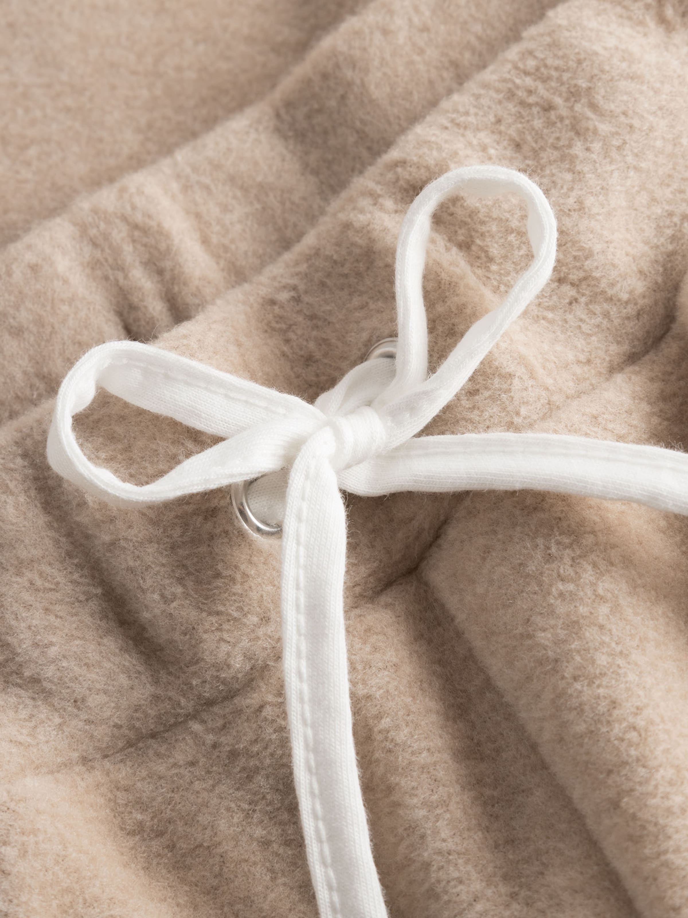 Rösch Pajama ' Fleece Hoodie ' in Beige