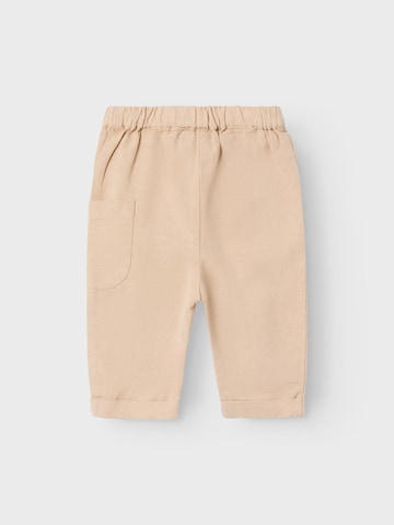 NAME IT Loose fit Pants 'Faher' in Beige