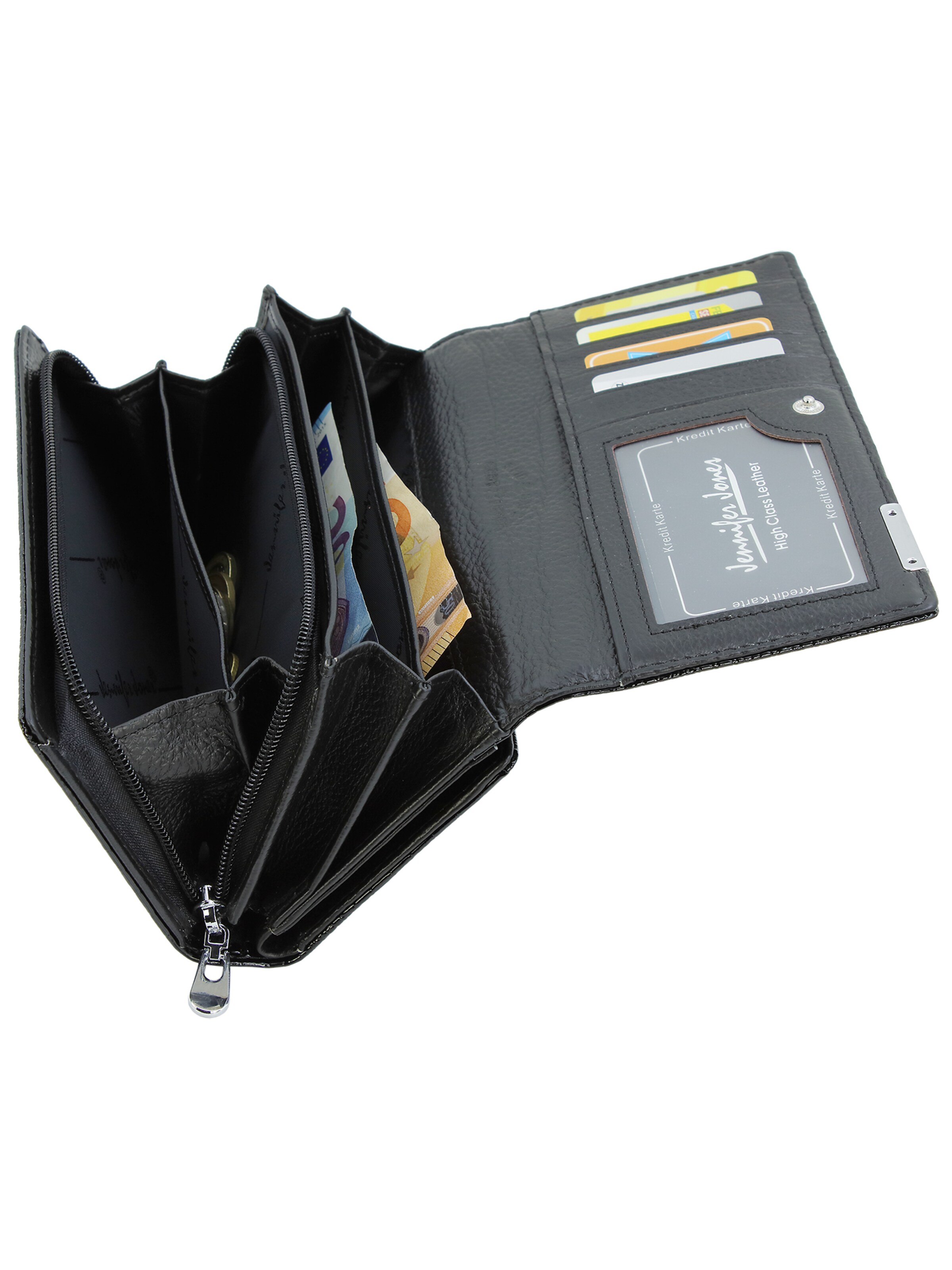 Jennifer Jones Wallet in Black