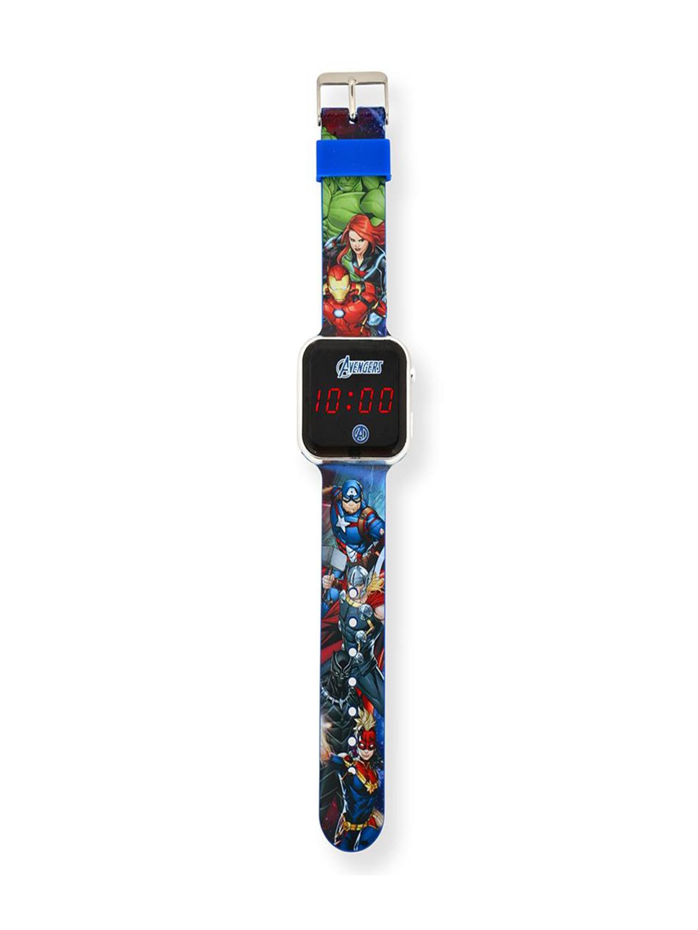 DISNEY Watch 'Avengers LED Watch' in Blue