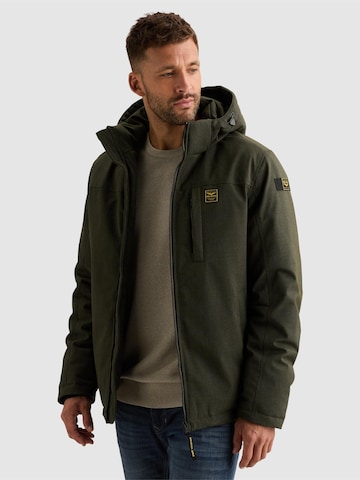 PME Legend Tussenjas 'Strator jacket' in Groen: voorkant