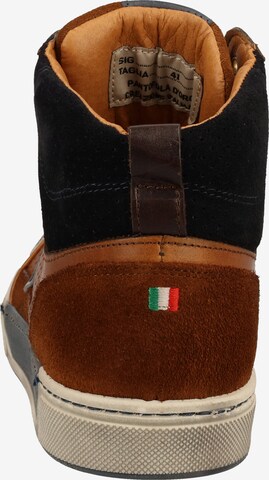 PANTOFOLA D'ORO High-Top Sneakers in Brown