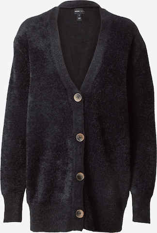 River Island Knit Cardigan in Black: front