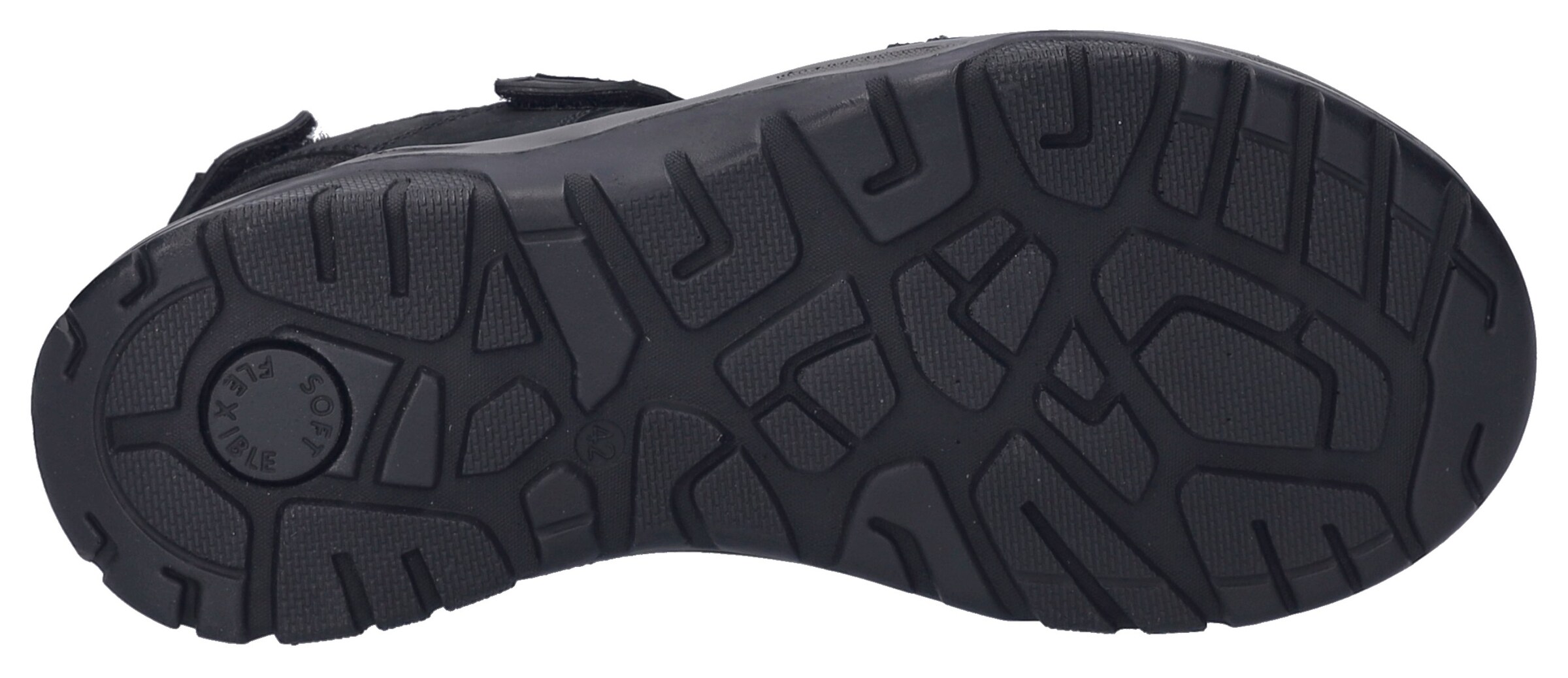 JOSEF SEIBEL Hiking Sandals in Black