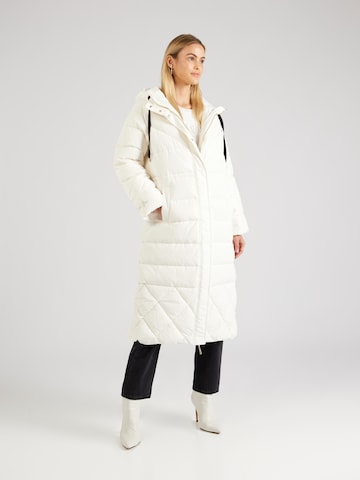 Manteau d’hiver Liu Jo en blanc : devant