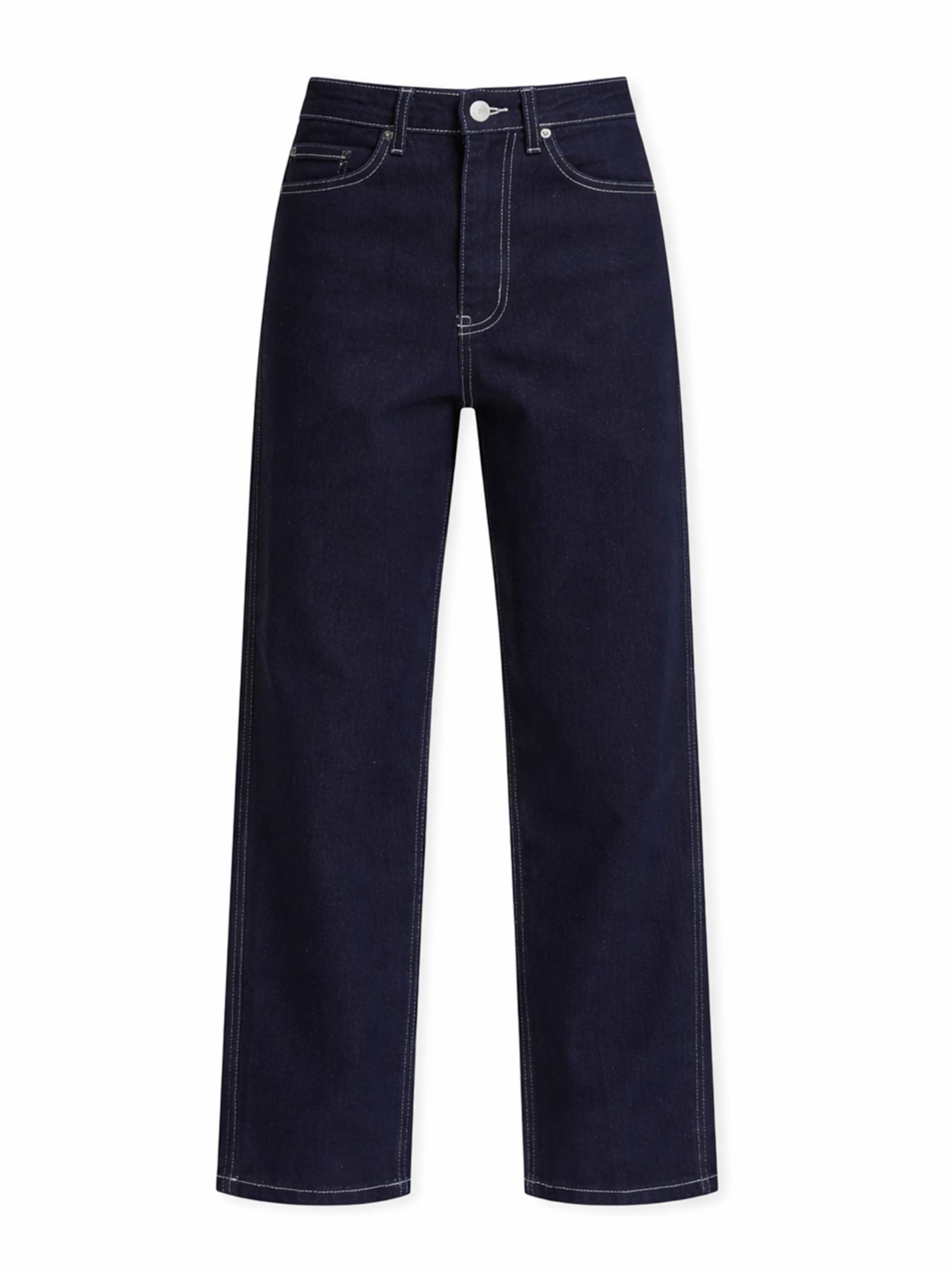 IT'S BASIC Loose fit Jeans 'Relaxed Mid Rise Jeans' in Blue: front