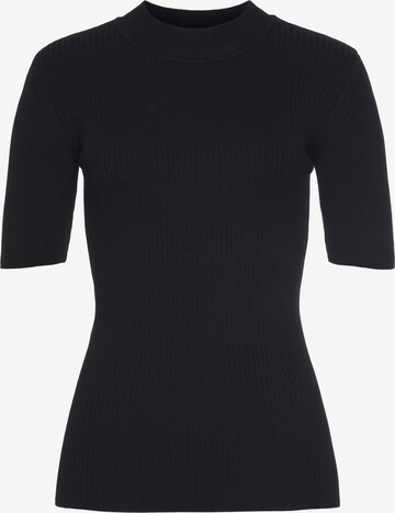 LASCANA Sweater in Black: front