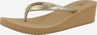 REEF Strand-/Badeschuh ' Hi Seas ' in karamell / gold, Produktansicht