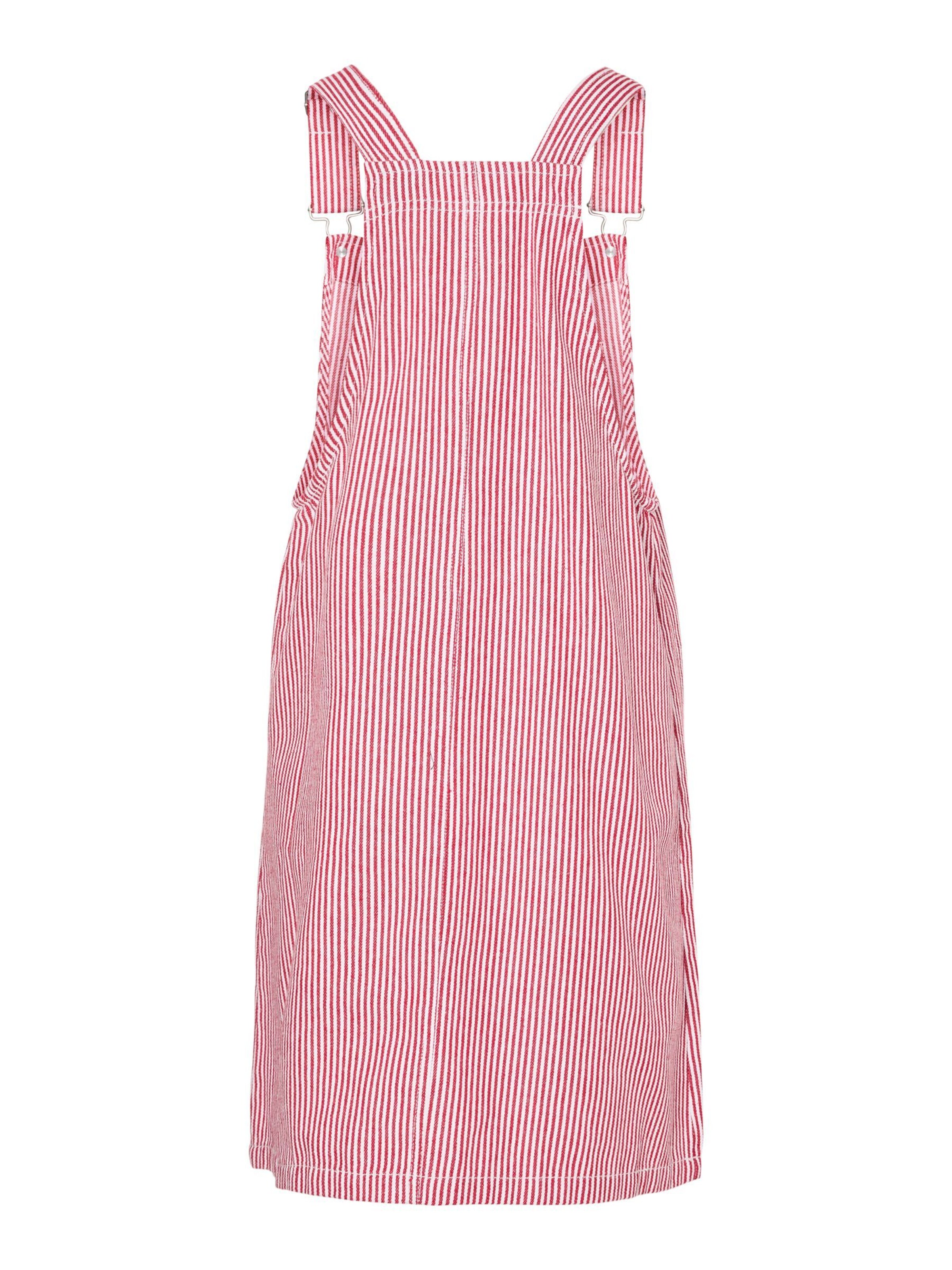 PIECES Kjole 'PCALLO' i rød