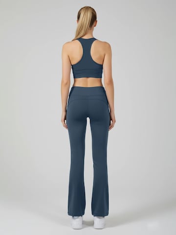 La V Flared Sportbroek 'Noa' in Grijs