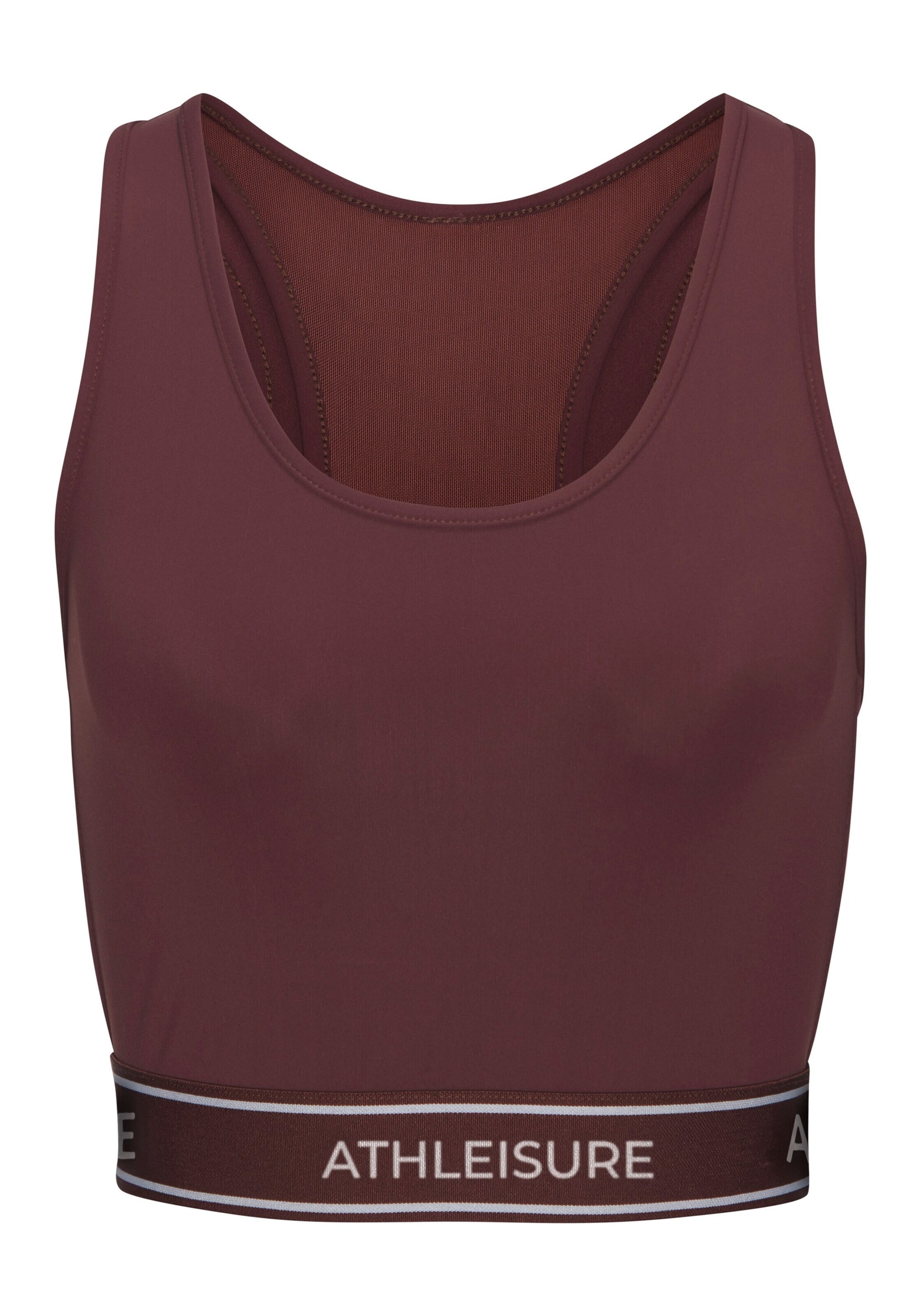 LASCANA ACTIVE - Top deportivo en marrón: frente