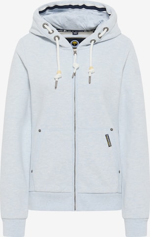 Schmuddelwedda Sweat jacket in Blue: front