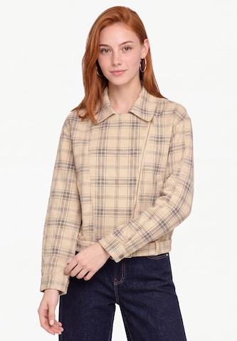 MYMO Between-season jacket in Beige: front